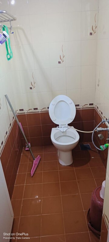 Bathroom in 2 BHK Apartment at Sahaj One, Thaltej – for Rent
