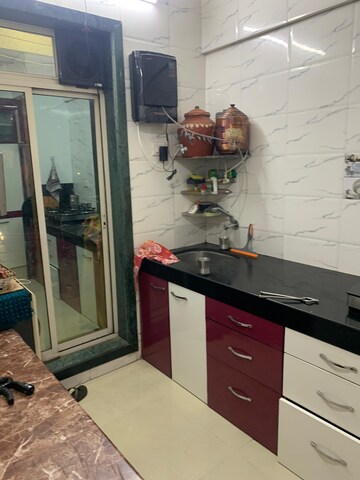 Kitchen in 2 BHK Apartment at Aryan One, Badlapur East – for Rent
