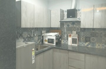 Kitchen in 3 BHK Builder Floor at Sector 122 – for Rent