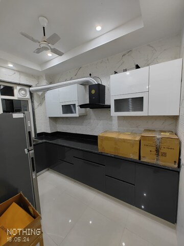 Kitchen in 3 BHK Builder Floor at Sector 122 – for Rent