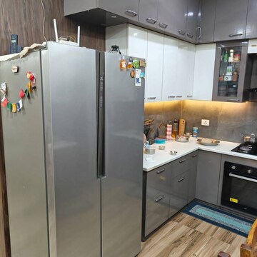 Kitchen in 3 BHK Apartment at Prateek Wisteria, Sector 77 – for Rent