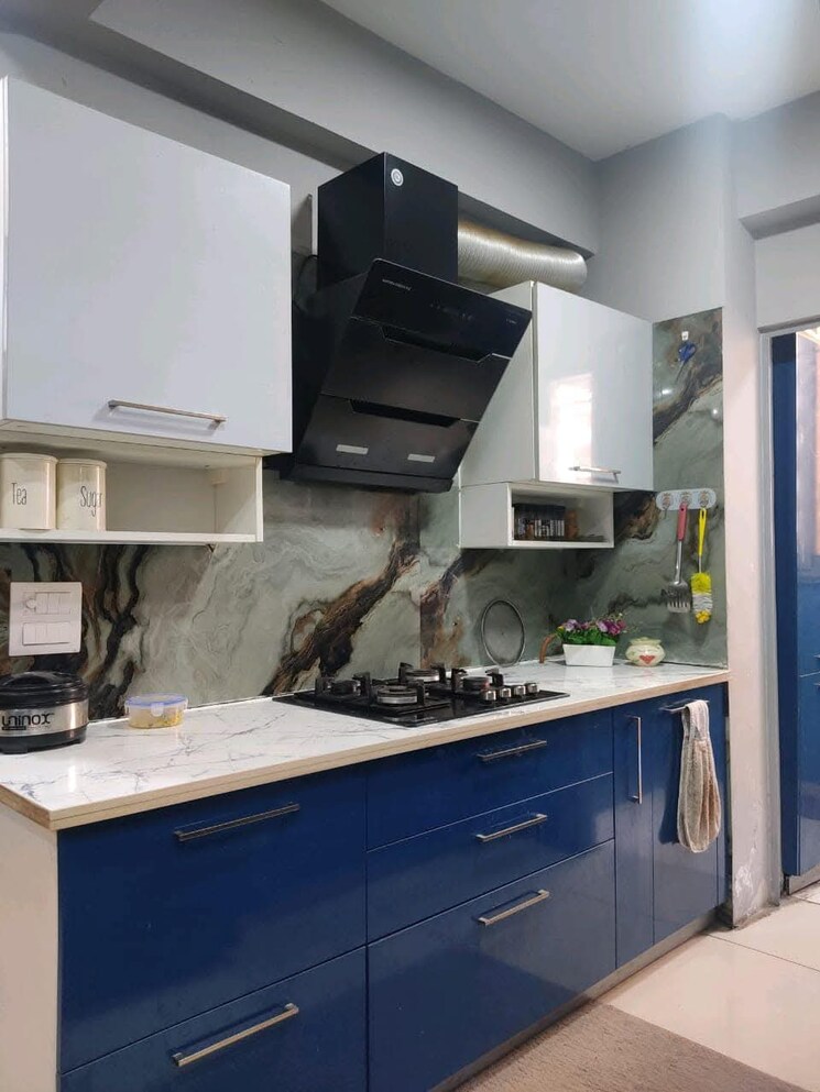 Kitchen, divyansh-arc-angels 2 Bedroom 1150 Sq.Ft. Apartment In Raj Nagar Extension Ghaziabad 8317072