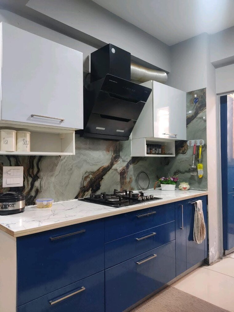 Kitchen, divyansh-arc-angels 2 Bedroom 1150 Sq.Ft. Apartment In Raj Nagar Extension Ghaziabad 8317072