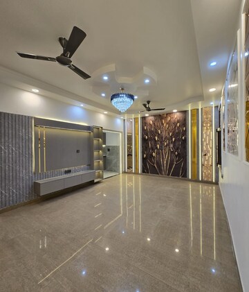 Living Room in 4 BHK Apartment at Shapoorji Pallonji Vanaha Springs, Bavdhan – for Sale