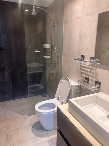 Master Bedroom in 4 BHK Apartment at Panchshil One North, Magarpatta City – for Rent