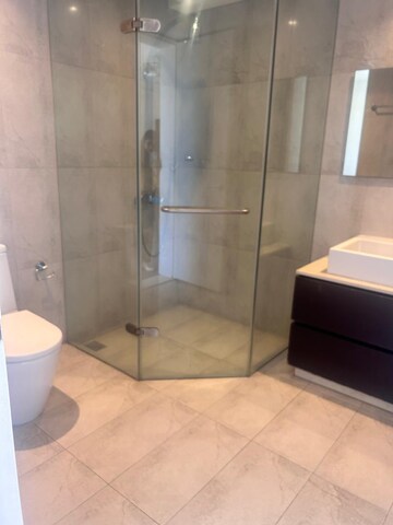 Bathroom in 4 BHK Apartment at Panchshil One North, Magarpatta City – for Rent