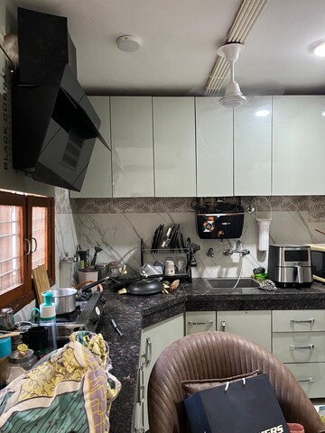 Kitchen in 2 BHK Apartment at Hong Kong Bazaar, Sector 57 – for Rent