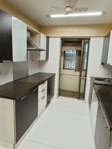 Kitchen in 3 BHK Apartment at Khar West – for Rent