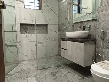 Bathroom in 3 BHK Builder Floor at Green Fields Colony – for Sale