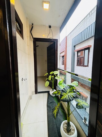 Balcony in 2 BHK Builder Floor at Dwarka Mor – for Rent