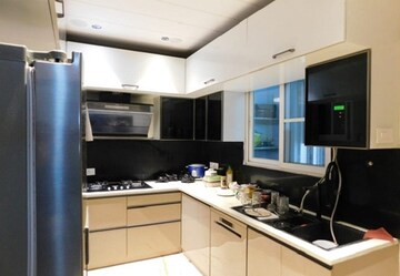 Kitchen in 3 BHK Apartment at Jayabheri The Summit, Narsingi – for Sale