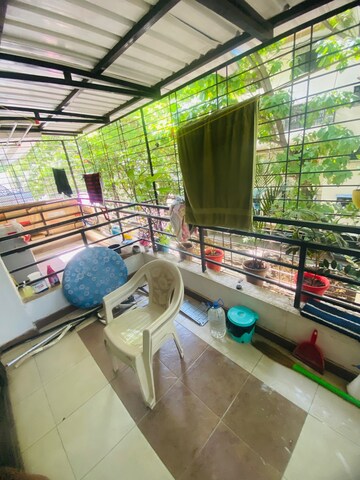 Balcony in 1 BHK Apartment at Suda Silver Estate, Kondhwa – for Rent