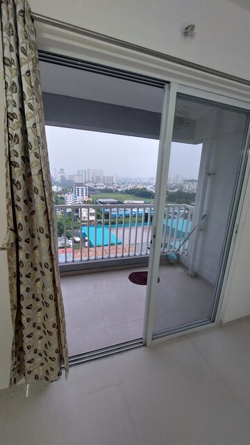 Balcony in 2 BHK Apartment at Sukhwani Hermosa Casa, Mundhwa – for Rent