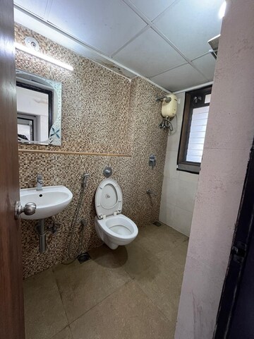 Bathroom in 2 BHK Apartment at Lodha Palava City Lakeshore Greens, Dombivli East – for Rent