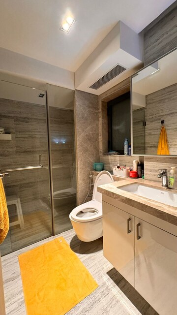 Kitchen in 3 BHK Apartment at Rustomjee Paramount, Khar West – for Rent