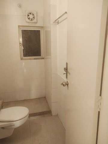 Bathroom in 3 BHK Apartment at Moti Nagar – for Rent