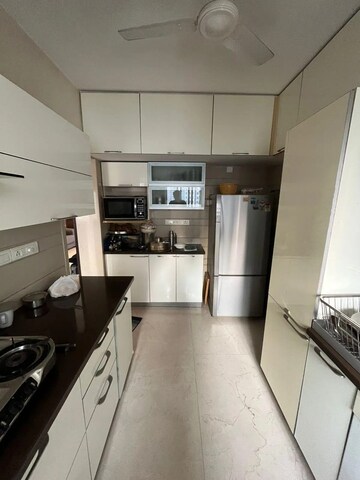 Kitchen in 3 BHK Apartment at Chaitanya Tower, Prabhadevi – for Rent