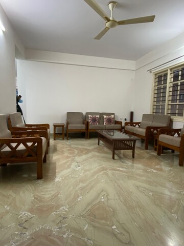 Living Room in 3 BHK Apartment at Hoysala Commanders Retreat, Kodigehalli – for Sale