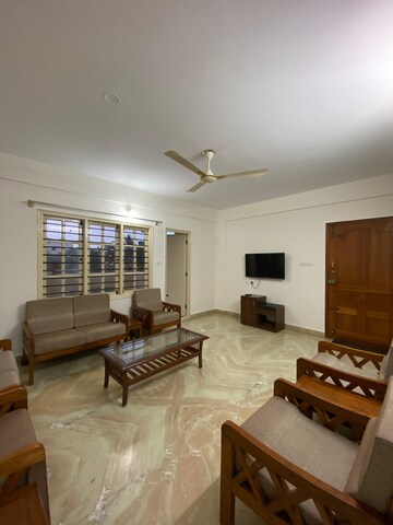 Living Room in 3 BHK Apartment at Hoysala Commanders Retreat, Kodigehalli – for Sale