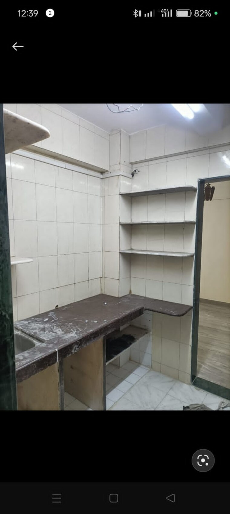 Kitchen, kalwa 1 RK 360 Sq.Ft. Apartment In Kalwa Thane 8318854
