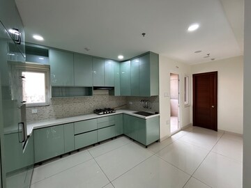Kitchen in 4 BHK Apartment at Aparna Luxor Park, Kondapur – for Rent
