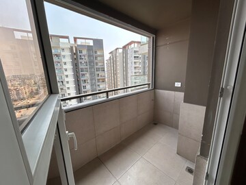 Balcony in 4 BHK Apartment at Aparna Luxor Park, Kondapur – for Rent