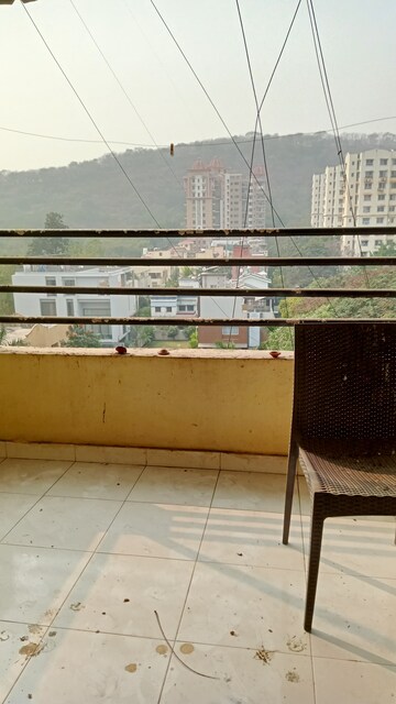 Balcony in 3 BHK Apartment at Kumar Urban Kubera Bahaar, Pashan – for Rent