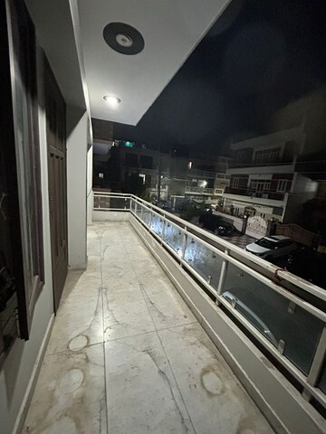 Balcony in 3 BHK Builder Floor at Ansal Plaza Sector-23, Sector 23 – for Rent