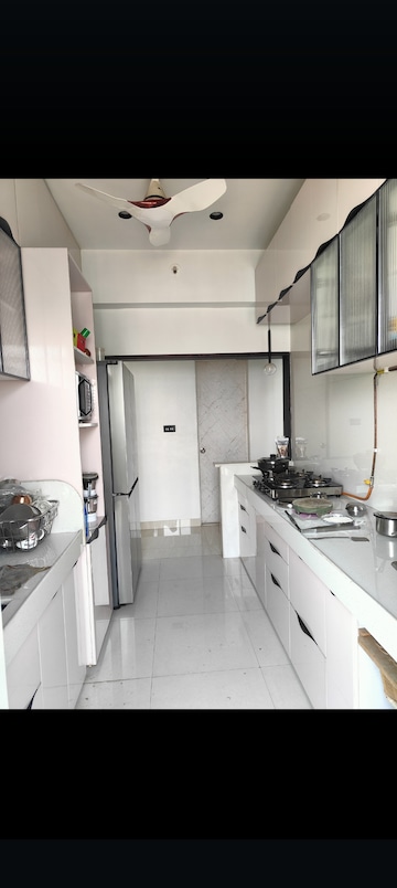 Kitchen in 2.5 BHK Apartment at Neelkanth Greens, Manpada – for Sale