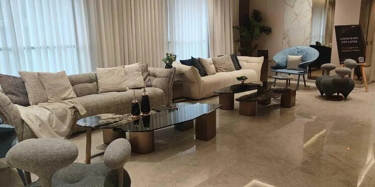 Living Room, rustomjee-crown 4 Bedroom 2700 Sq.Ft. Apartment In Prabhadevi Mumbai 8319301