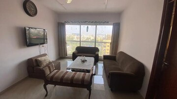 Living Room in 4 BHK Apartment at Rustomjee Crown, Prabhadevi – for Rent