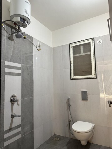 Bathroom in 3 BHK Apartment at Vasudha Parnika, Balewadi – for Rent