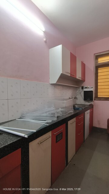 Kitchen in 2 BHK Apartment at Alto Porvorim – for Rent