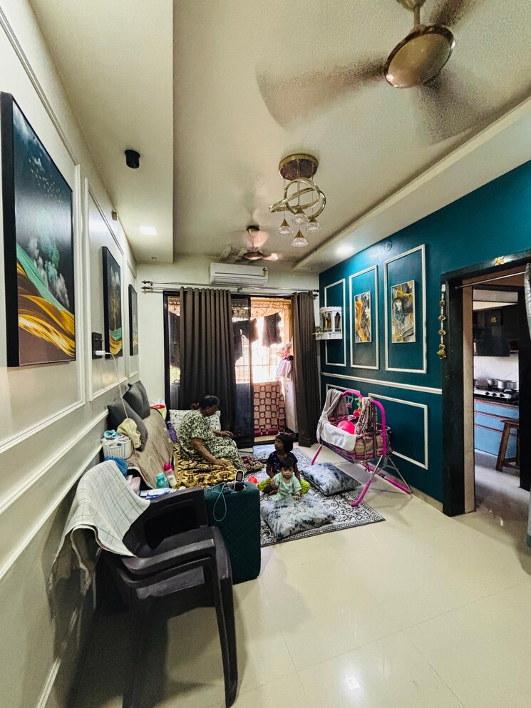 Living Room, rai-ashtami 1 Bedroom 620 Sq.Ft. Apartment In Tisgaon Thane 8319880