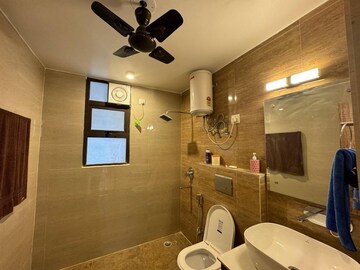 Bathroom in 2 BHK Apartment at Lajpat Nagar I – for Rent