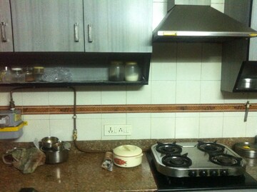 Kitchen in 4 BHK Builder Floor at Panchsheel Park – for Rent