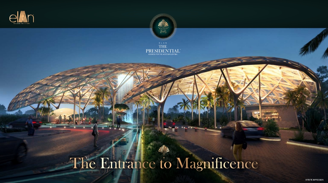 5 BHK + Servant Room Penthouse For Sale in Elan The Presidential