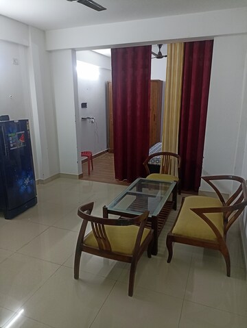 Living Room in 1 RK Apartment at GTM The Capital, Aman Vihar – for Rent
