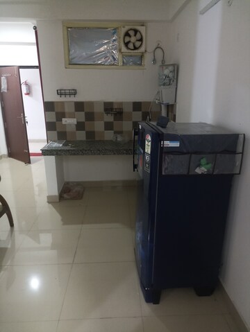 Kitchen in 1 RK Apartment at GTM The Capital, Aman Vihar – for Rent
