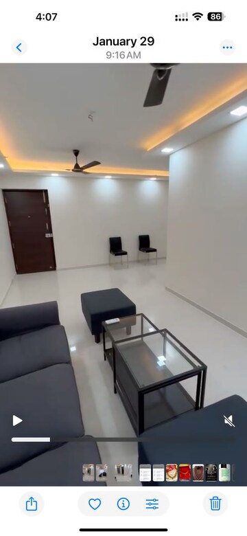 Furnished Amenities in 2 BHK Apartment at Bini Winspace Amelio, Andheri West – for Rent