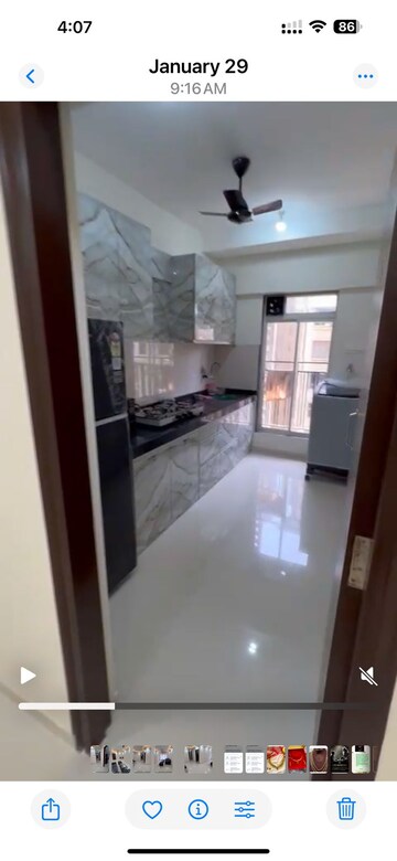Kitchen in 2 BHK Apartment at Bini Winspace Amelio, Andheri West – for Rent