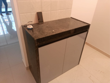 Kitchen in 2 BHK Apartment at Shapoorji Pallonji Joyville Hadapsar Annexe, Sp Infocity – for Rent