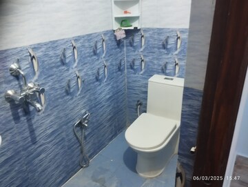 Bathroom in 2 BHK Apartment at Rai Durg – for Rent