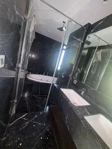 Staircase in 3 BHK Apartment at Lodha Trump Tower, Worli – for Rent