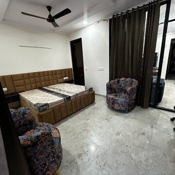 Master Bedroom in 1 BHK Builder Floor at Sector 52 – for Rent