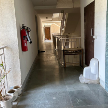 Building Lobby in 2 BHK Apartment at Jaypee Green Pavillion Heights, Sector 128 – for Rent