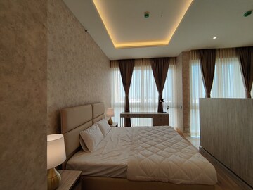 Bedroom in 1 RK Apartment at Bhartiya Leela Residences, Thanisandra Main Road – for Rent