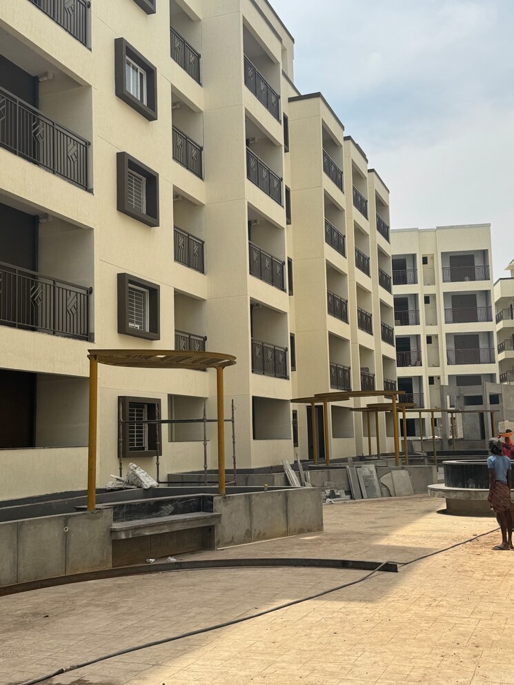 Exterior View, poornaprajna-housing-society 3 Bedroom 1545 Sq.Ft. Apartment In Uttarahalli Bangalore 8320767