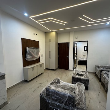 Living Room in 1 BHK Builder Floor at Sector 45 – for Rent