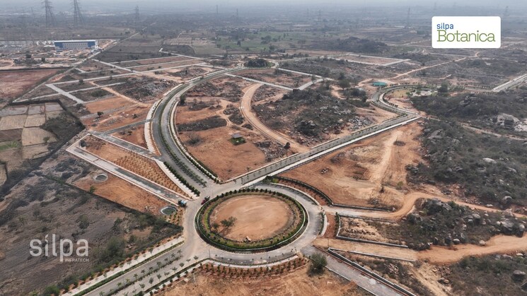 Map Location, silpa-raghava-botanica  494 Sq.Yd. Plot In Amangal Hyderabad 8320832